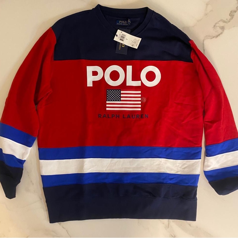 Brand new with tags! POLO RALPH LAUREN SWEATER. Size L.